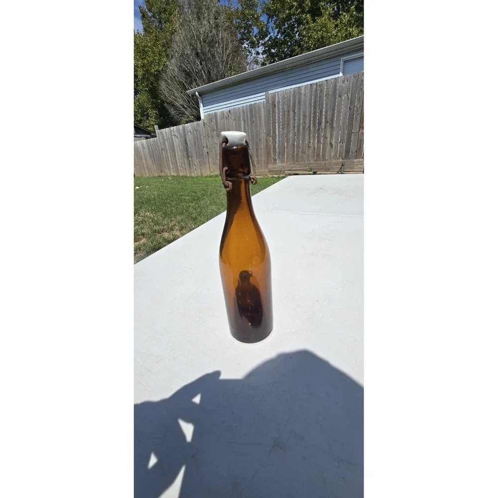 Vintage Beer Bottle Swing Top Porcelain Stopper